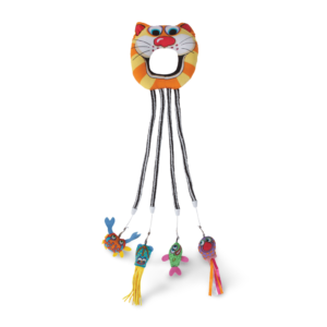 Fat Cat Catfish Doorknob Hanger Cat Toy - One Size
