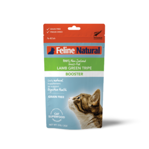 Feline Natural Grain Free Lamb Green Tripe Supplement Booster All Lifestages Cat Freeze Dried Food - 57g