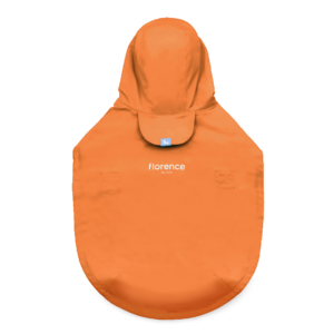 Florence By Mills Florence Dog Raincoat Orange - XX Small