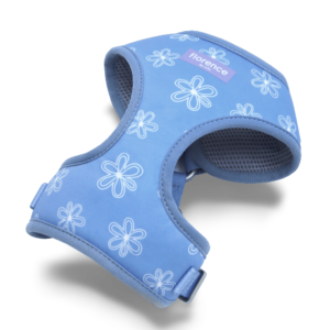 Florence By Mills Signature Print Dog Harness in Blue - Large/X Large