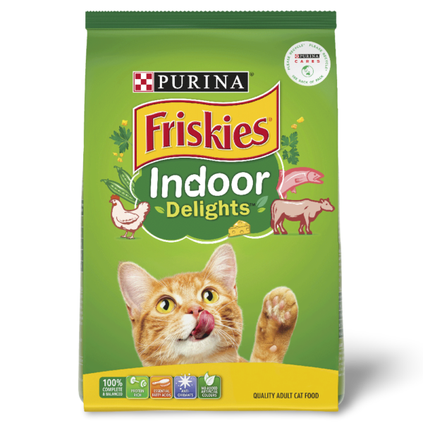 Friskies Adult Indoor Delights Dry Cat Food