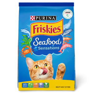Friskies Seafood Sensations Adult Dry Cat Food - 6kg