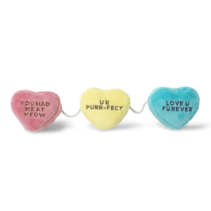 Fuzzyard Cat Toy Candy Hearts - One Size