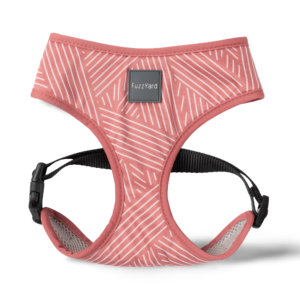 Fuzzyard Back Attaching Dog Harness in Thornbury Red - Medium