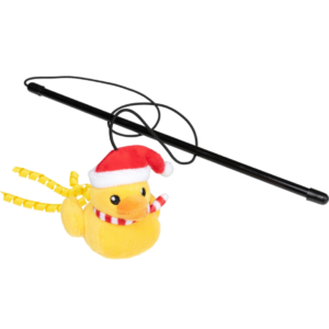 Fuzzyard Festive Waddles Cat Wand Toy - One Size