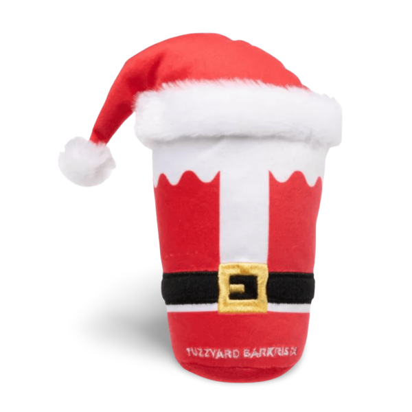 Fuzzyard Kris Kringle Puppuccino Dog Toy – One Size