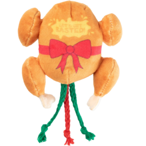 Fuzzyard Lets Get Basted Roast Plush Cat Toy - One Size
