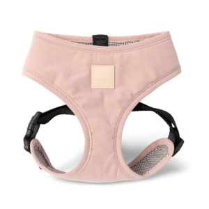 Fuzzyard Life Back Attaching Dog Harness in Soft Blush - Medium