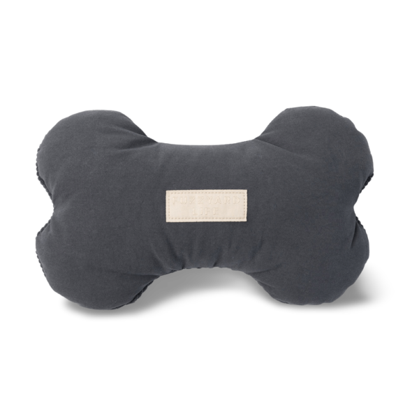 Fuzzyard Life Toy Plush Bone Slate Grey