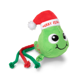 Fuzzyard Merry Fishmas Toy Cat - One Size
