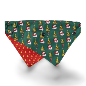 Fuzzyard Merry Pizzamas Dog Bandana - Small