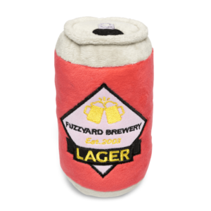 Fuzzyard Can Of Beer Plush Dog Toy - One Size