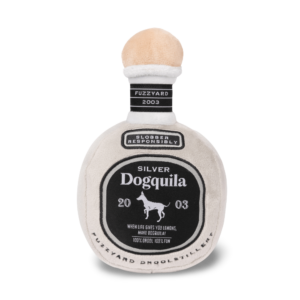 Fuzzyard Silver Dogquila Plush Dog Toy - One Size