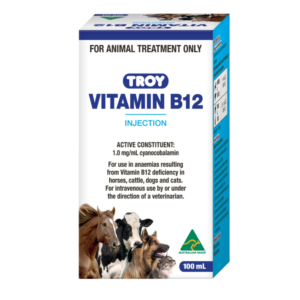 Troy Vitamin B12 Injection For Cats Dogs And Horses - 100ml
