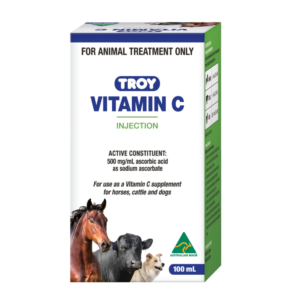 Troy Vitamin C Injection For Dogs And Horses - 100ml