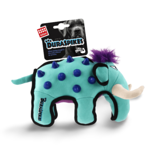 Gigwi Duraspikes Durable Elephant Blue - One Size