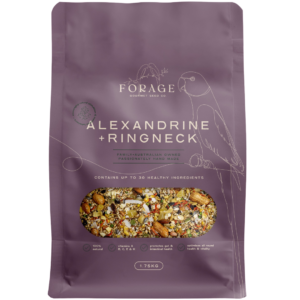 Forage Gourmet Seed Co Alexandrinne And Ringneck Bird Food - 1.75kg