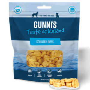 Gunnis Cod Baby Bites Dog Treats - 71g