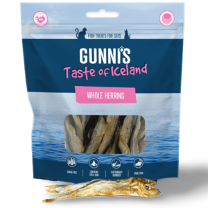 Gunnis Whole Herring Cat Treats - 42.5g