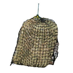 Gutzbusta Original Knotted Slowfeed 4cm Black Mesh Horse Hay Net - Medium