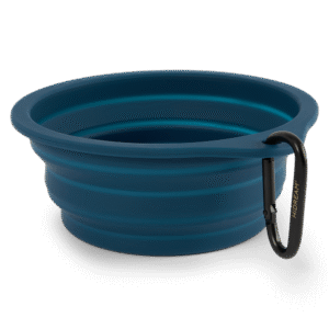 Hi Dream Foldable Silicone Pet Bowl Navy - 600mL