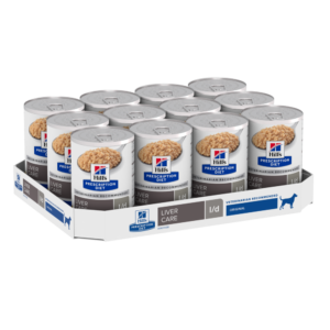 Hill's Prescription Diet L/D Liver Care Original Adult Wet Dog Food Cans - 12 x 370g