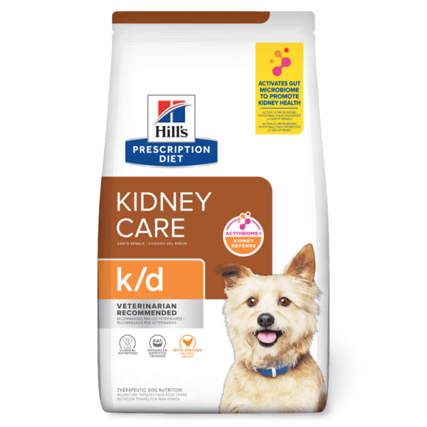 Hill’s Prescription Diet K/D Kidney Care Chicken Dry Dog Food