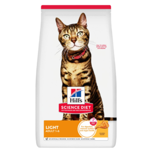 Hill's Science Diet Adult Light Dry Cat Food - 3.5kg