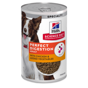 Hill's Science Diet Perfect Digestion Chicken & Vegetable Adult Wet Dog Food Cans - 12 x 363g