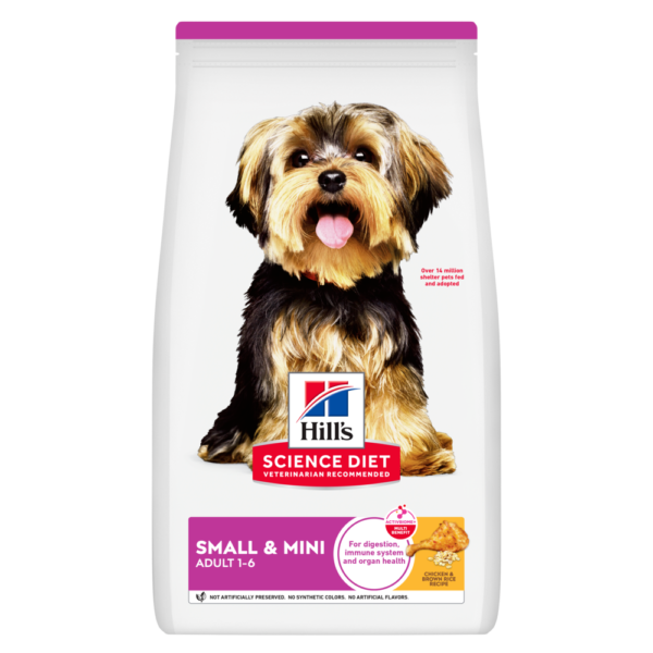 Hill’s Science Diet Chicken & Brown Rice Small Mini Adult Dry Dog Food