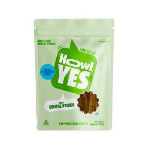 Howl Yes Dental Sticks Small Medium Dog Treats - 28 Chews