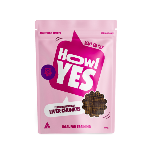Howl Yes Liver Dog Treats – 500g