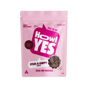 Howl Yes Steak And Chips Dog Treats - 200g