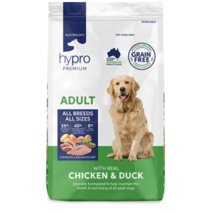 Hypro Premium Chicken & Duck Grain Free Adult Dry Dog Food - 20kg