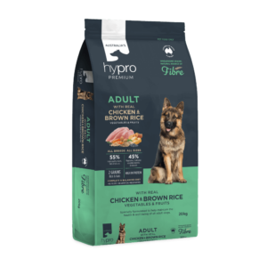 Hypro Premium Chicken & Brown Rice Adult Dry Dog Food - 20kg