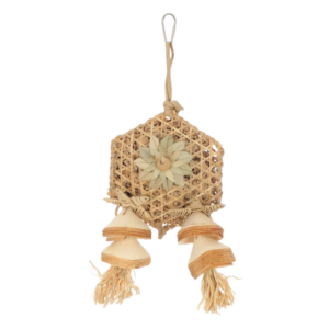 Nature Island Flower Hanging Bird Toy - Each