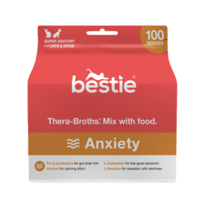 Bestie Thera Broths Anxiety Support For Cats And Dogs - 100 Serves