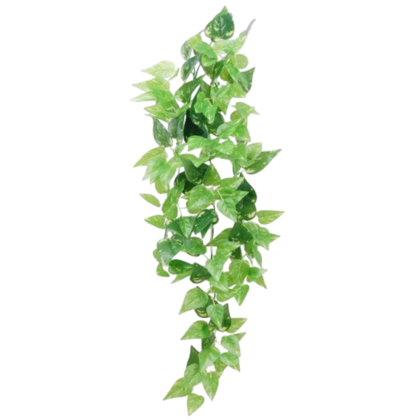 Eco Tech Reptile Hanging Honey Ivy Plant Decor – 80cm