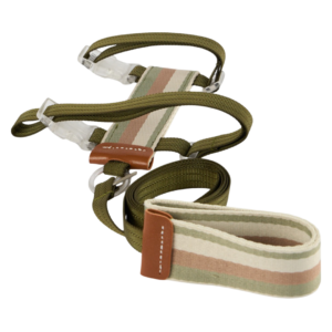 Hi Dream Cat Harness & Lead Set in Sage Stripes - One Size