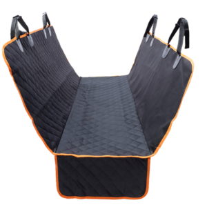 Paws For Life Back Car Seat Cover Dog Quilted Black - each