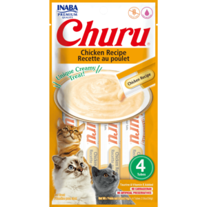 Inaba Churu Chicken Recipe Cat Treat - 2 x (4 x 14g)