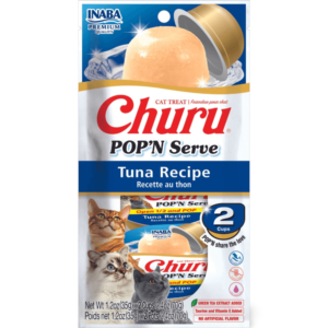 Inaba Churu Pop N Serve Tuna Recipe Cat Treats - 2 x 35g