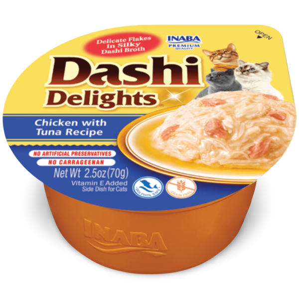 Inaba Dashi Delights Chicken With Tuna Recipe Cat Treats