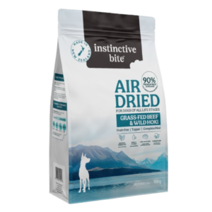 Instinctive Bite Beef & Hoki Air Dried All Lifestages Dry Dog Food - 500g