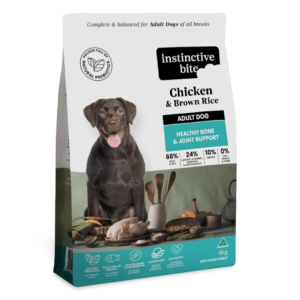 Instinctive Bite Bone & Joint Support Chicken Adult Dry Dog Food - 15kg