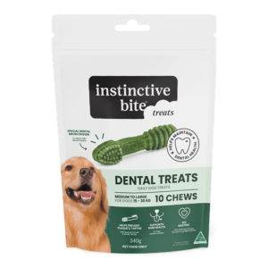 Instinctive Bite Dog Dental Treats Medium To Large - 10 Chews
