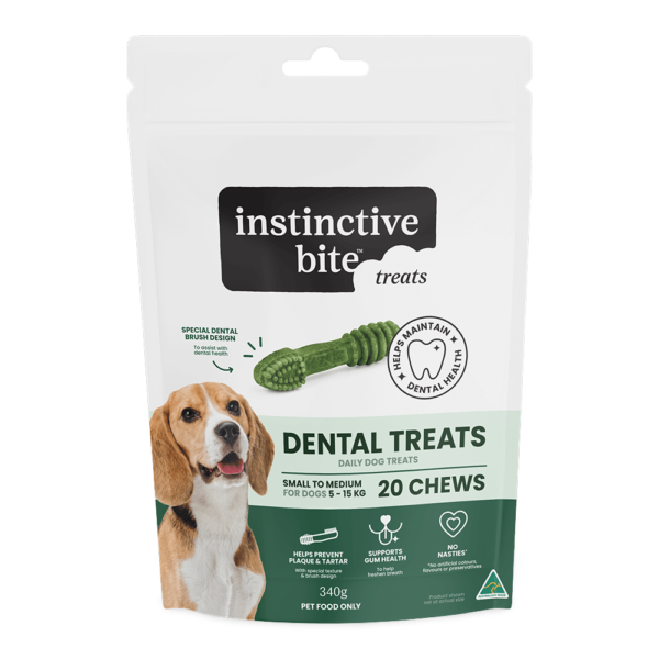 Instinctive Bite Dog Dental Treats Small To Medium