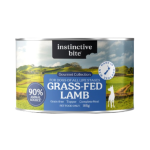 Instinctive Bite Single Protein Lamb All Lifestages Wet Dog Food Cans - 185g