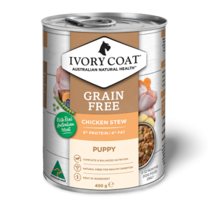 Ivory Coat Chicken Grain Free Puppy Wet Dog Food - 12 x 400g