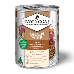 Ivory Coat Lamb & Kangaroo Stew Adult Wet Dog Food Cans - 12 x 400g